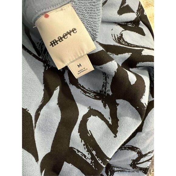 New Anthropologie Maeve Heart Printed Sweater sz medium - Picture 10 of 10